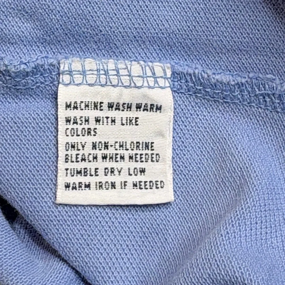 Polo Ralph Lauren Polo Shirt Mens XXL Blue Short Sleeve Orange Pony‎ Cotton